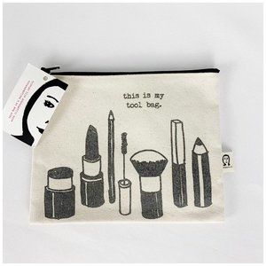 Canvas Makeup Tool Bag by Pamela Barsky